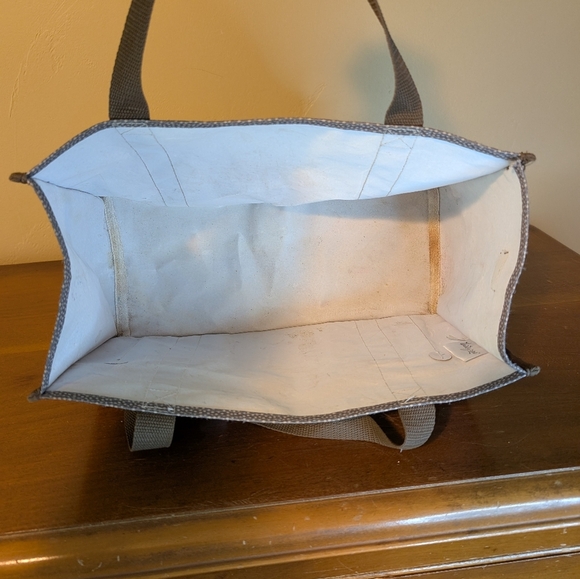 THIRTY-ONE Small Brown Small Polka-Dot TOTE - Picture 7 of 11